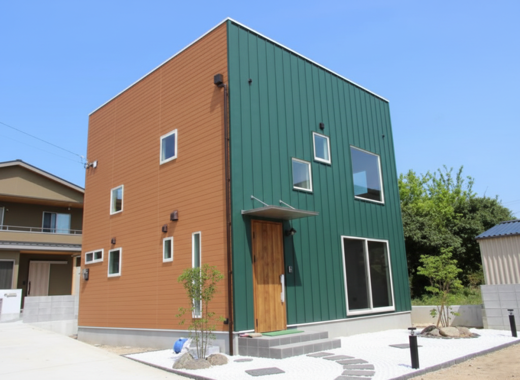 アースハウジング株式会社 一級建築士事務所 空に近い、解放感あふれるスカイバルコニーのあるお家！！