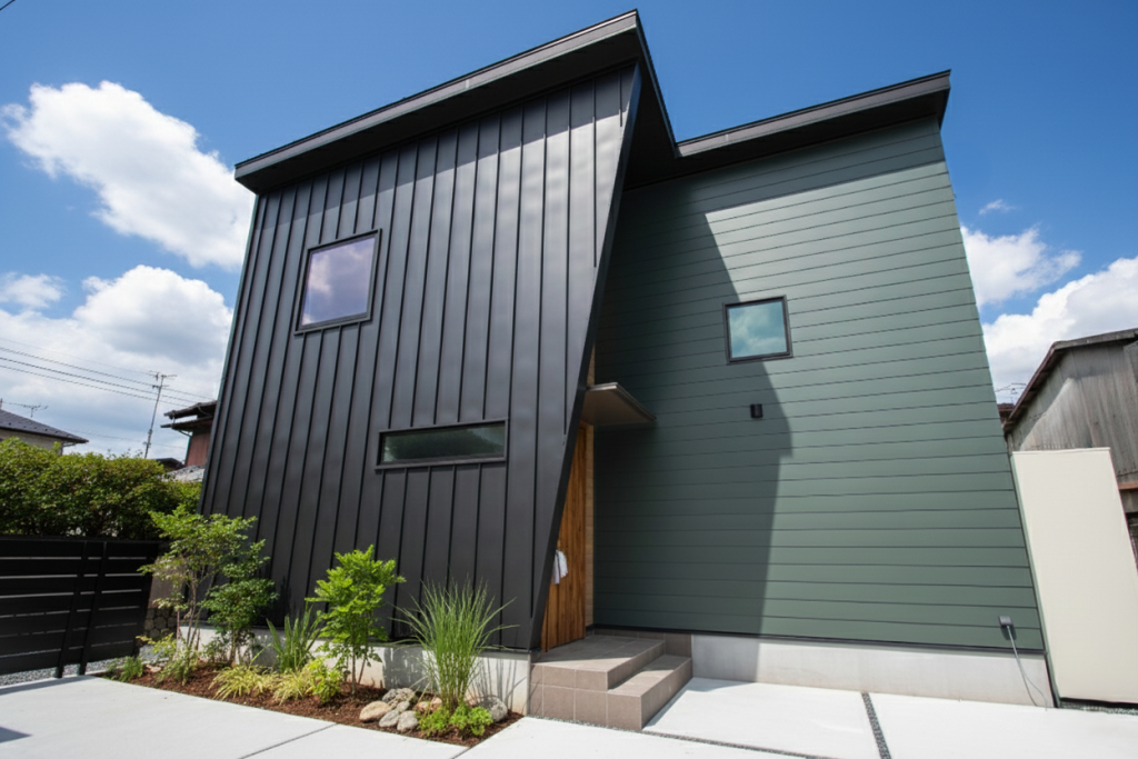 アースハウジング株式会社 一級建築士事務所 直線が魅せるスタイリッシュモダンの住まい ZERO-CUBE CUSTOM