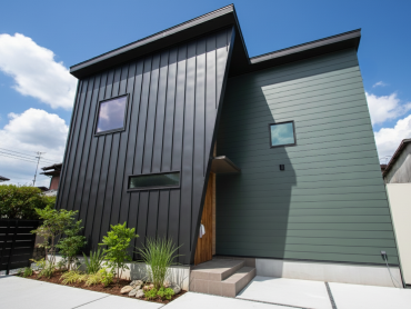 アースハウジング株式会社 一級建築士事務所 直線が魅せるスタイリッシュモダンの住まい ZERO-CUBE CUSTOM