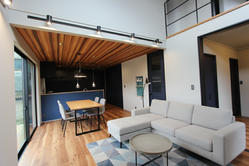 アースハウジング株式会社 一級建築士事務所 直線が魅せるスタイリッシュモダンの住まい ZERO-CUBE CUSTOM