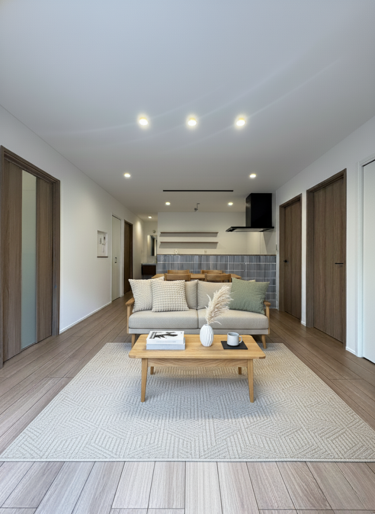 アースハウジング株式会社 一級建築士事務所 ワンフロアで完結する住まい