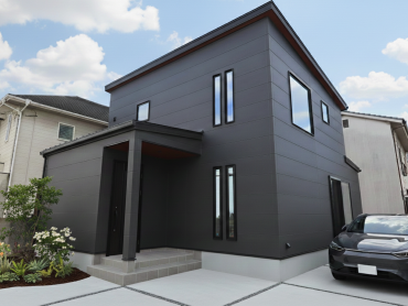 アースハウジング株式会社 一級建築士事務所 1階中心で暮らしが整うスタイリッシュな住まい