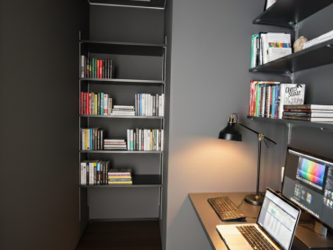 アースハウジング株式会社 一級建築士事務所 1階中心で暮らしが整うスタイリッシュな住まい